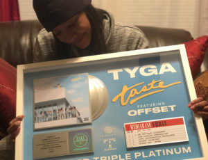 Tyga Plaque